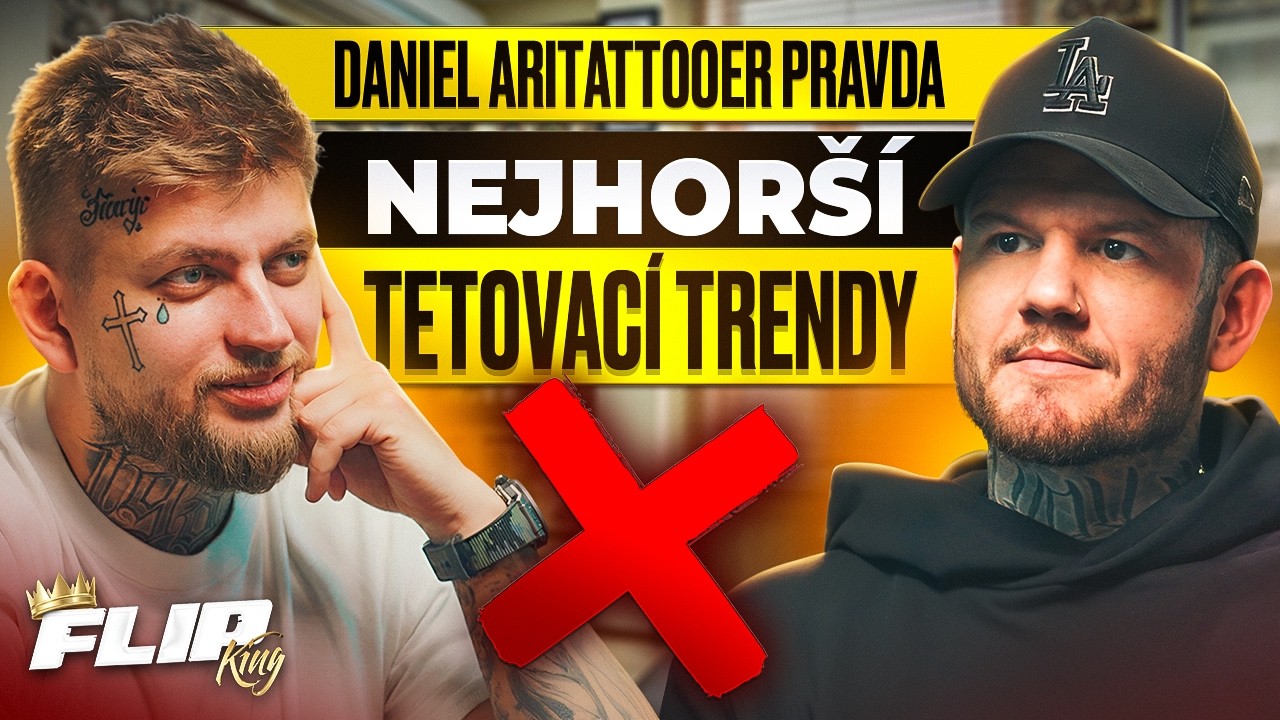 Daniel „Aritattooer“ Pravda: „Nechat si potetovat hlavu a krk je jen pozérský.“