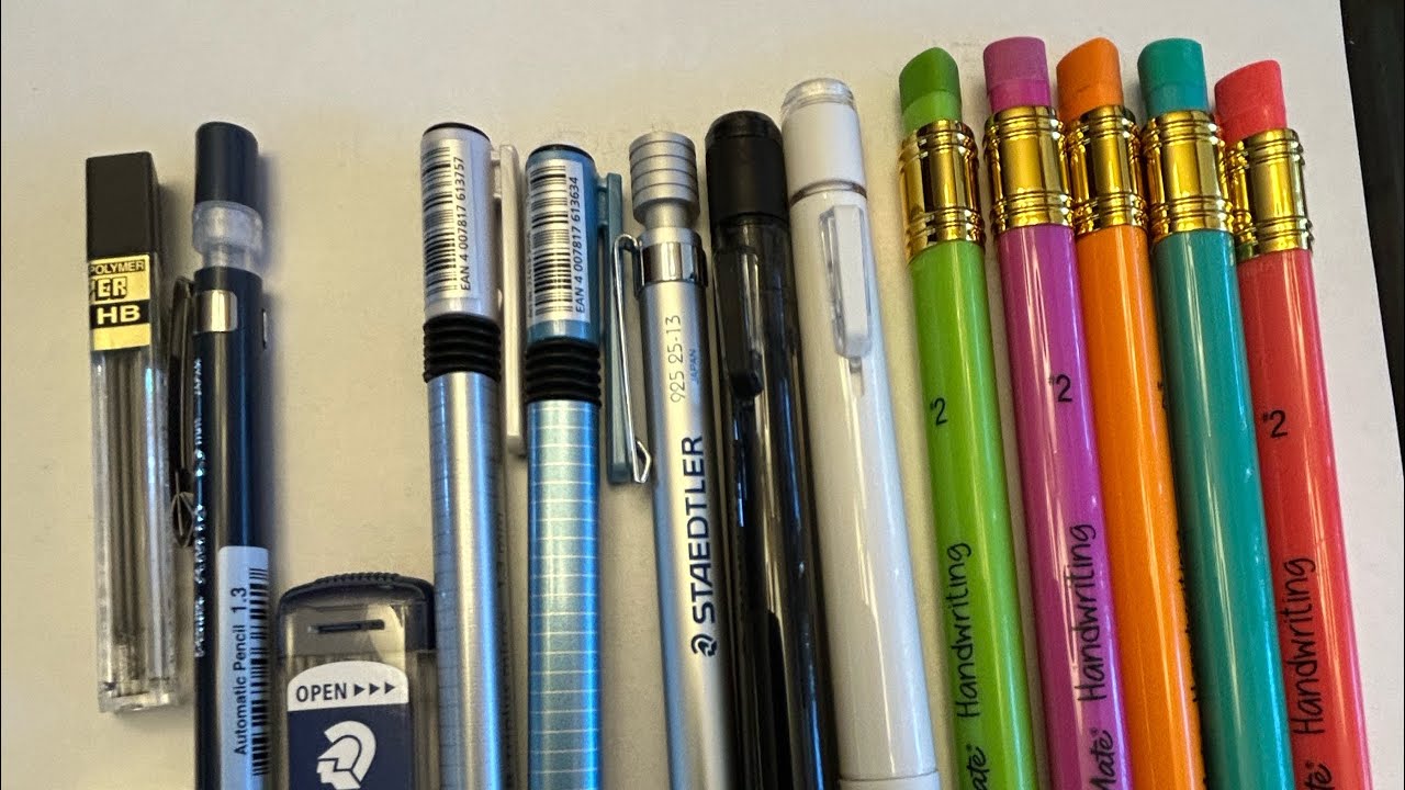 Episode 127:  Pencils with 1.3mm Lead - Sorry I Have Been Absent 😔# pens #pencils 