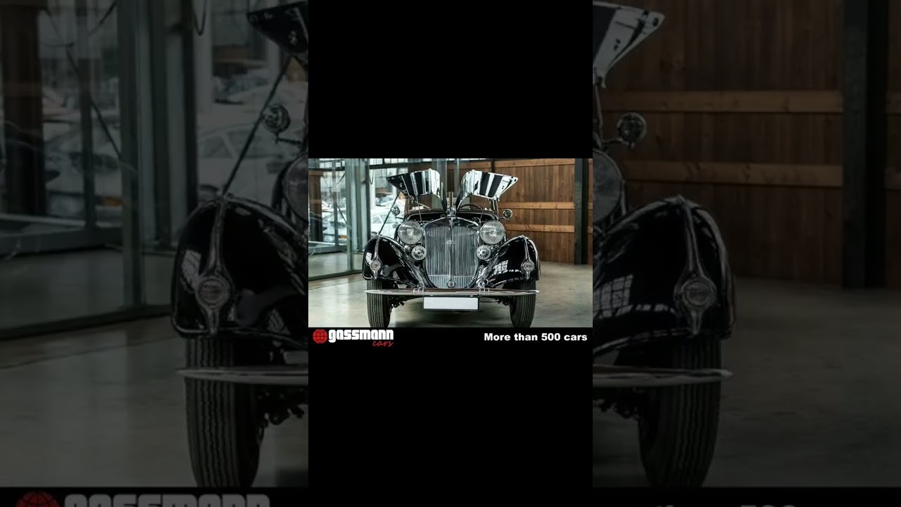 Когда Audi ещё называлась Horch: HORCH 855 Gl&auml;ser Spezial Roadster
