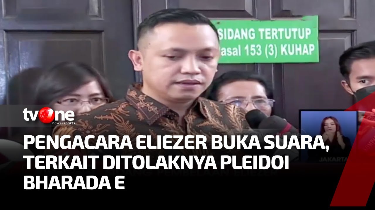 Tanggapan Ronny Talapessy soal Sidang Pembelaan Eliezer Ditolak | Kabar Pagi tvOne