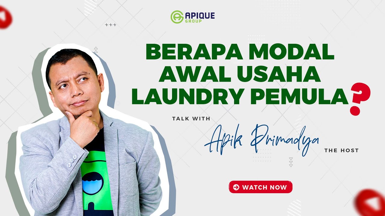 BERAPA MODAL AWAL USAHA LAUNDRY PEMULA?