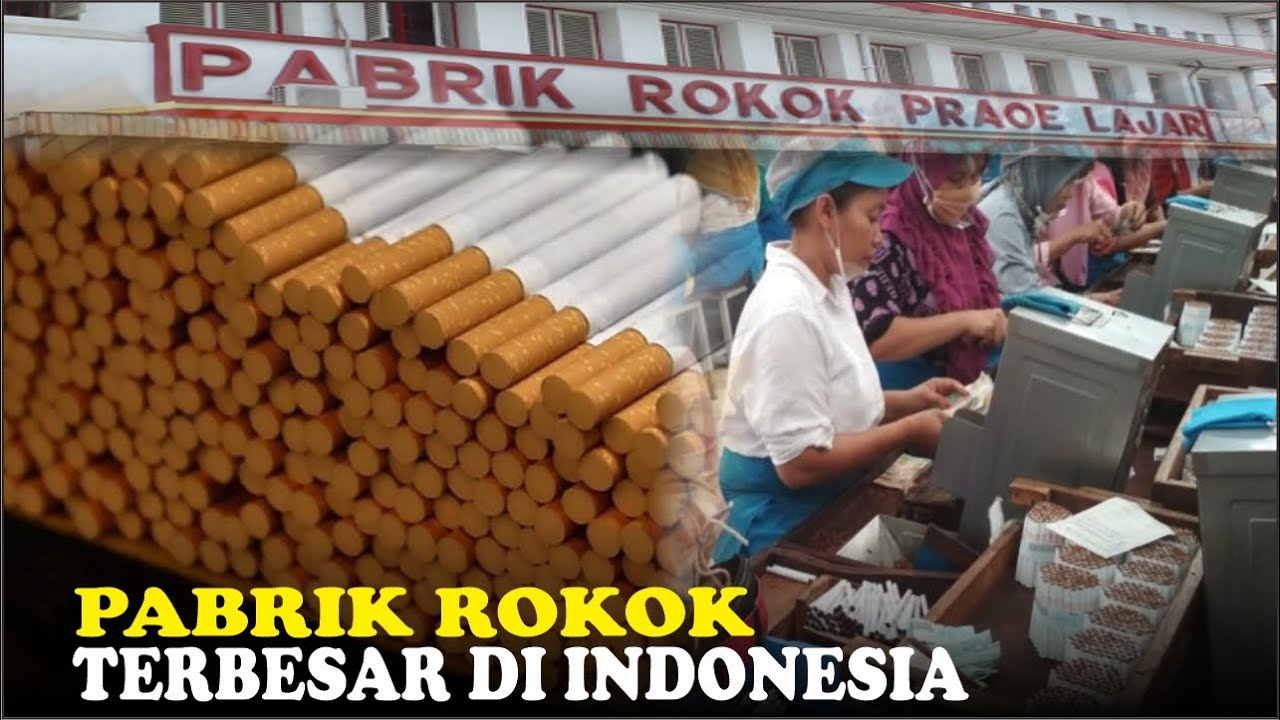 URUTAN PABRIK ROKOK TERBESAR DI INDONESIA YANG PASTI BELUM KAMU TAHU