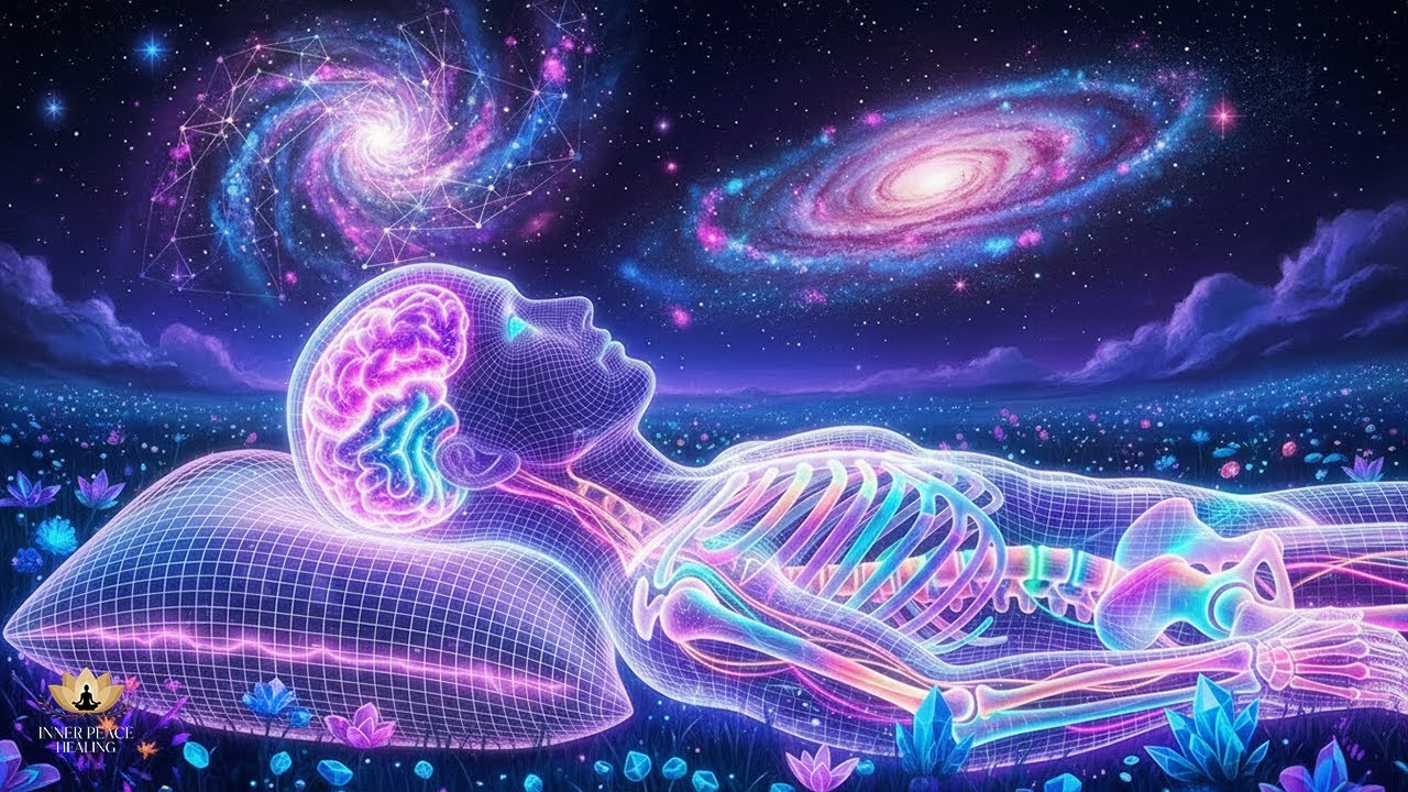 432Hz + 963Hz + 528Hz + 852Hz |The Deepest Healing Sleep : Remove All Damage In The Body & Spirit #4