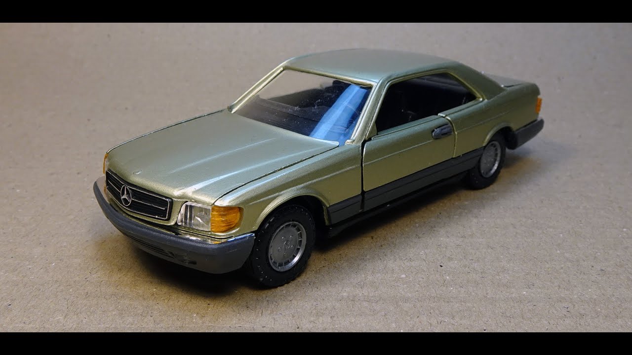 MERCEDES BENZ 380SEC \ 500SEC  (NZG MODELLE 1\35)