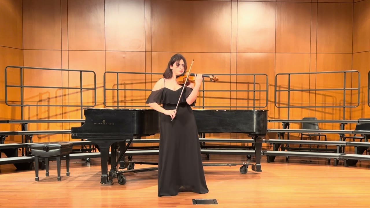 Aysima Azra Anik - J. Sibelius, Violin Concerto in D Minor, Op. 47, II. Adagio di molto 