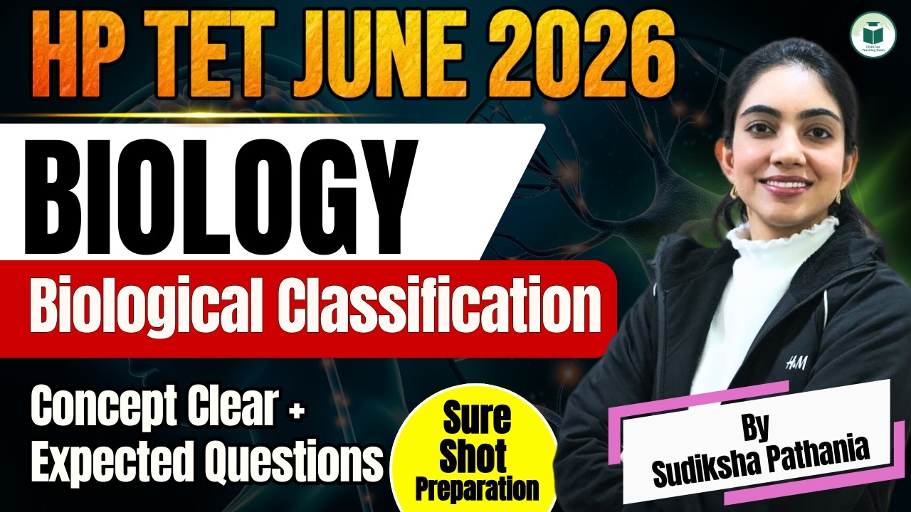 HP TET Medical Biology 2026 | Biological Classification | Important Questions | Civilstap