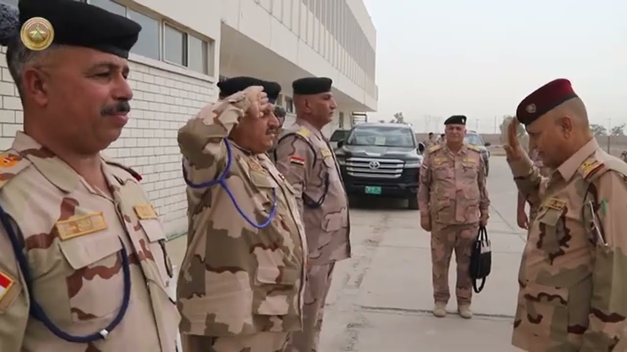 قائد قاطع الدفاع الجوي الأول يستقبل المفتش العسكري العام ولجان التفتيش