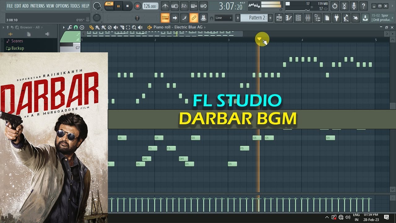 Darbar BGM Remix Fl Studio | Darbar Thalaivar Theme |  Fl Studio | Music Gama