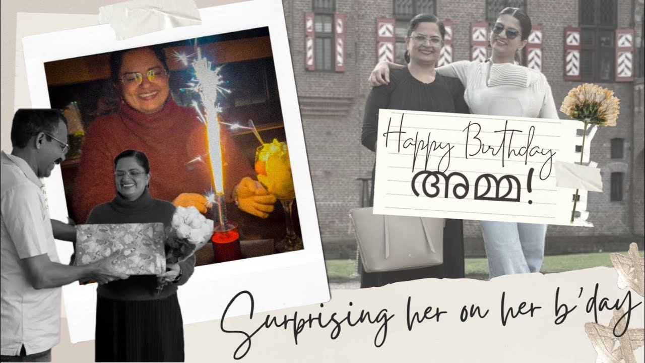 Happy Birthday AMMA | A little surprise on her birthday | Happy Moments