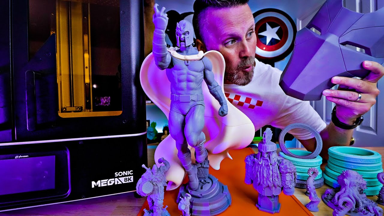 Phrozen Sonic Mega 8K Resin 3D Printer Review