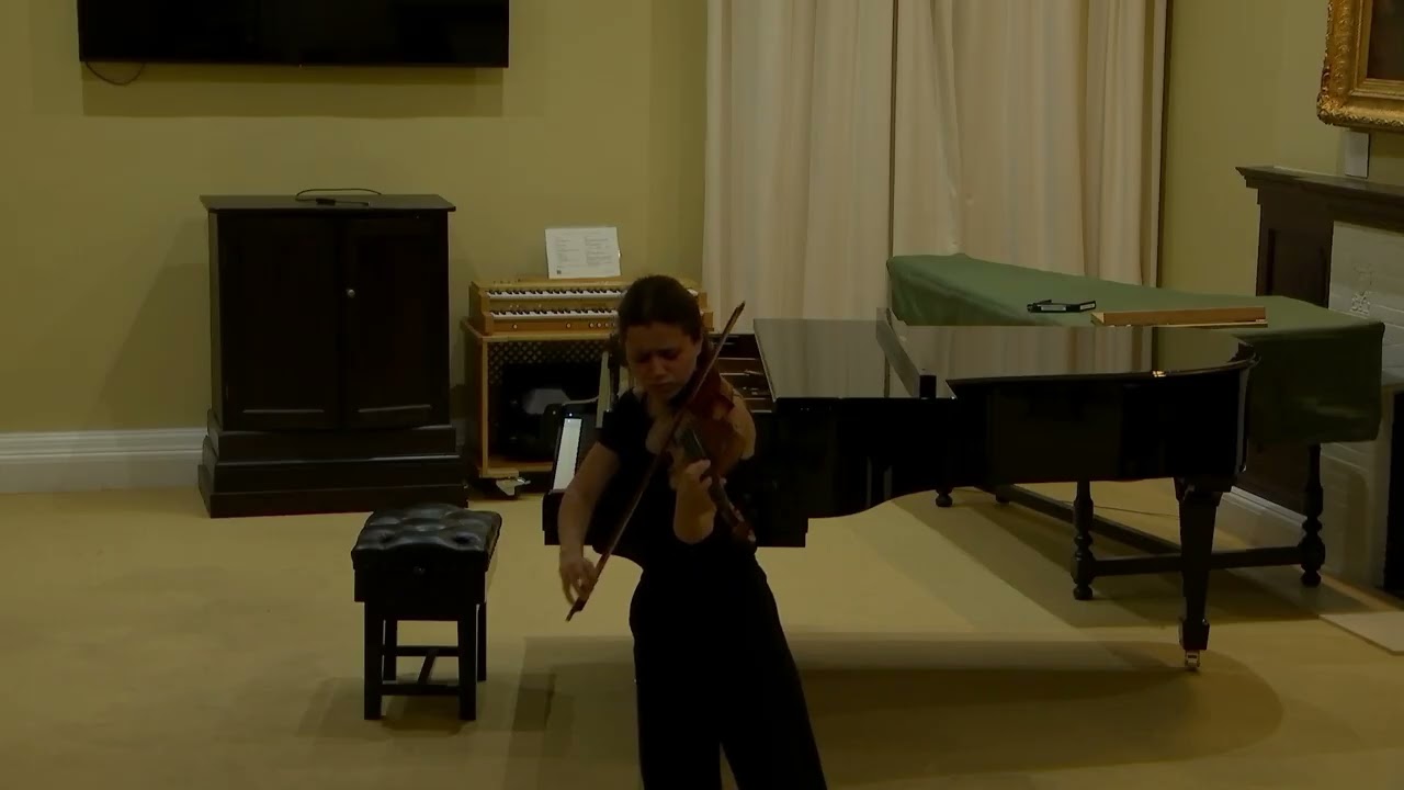 Polina SHARAFYAN plays Ysaÿe : Sonata in D minor, Ballade, Op. 27, No. 3