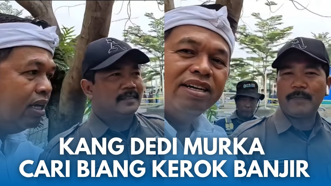KANG DEDI SENTIL PEMKOT BANDUNG! Pulang dari Sumatera KDM Gercep Tinjau Titik Banjir Di Bandung