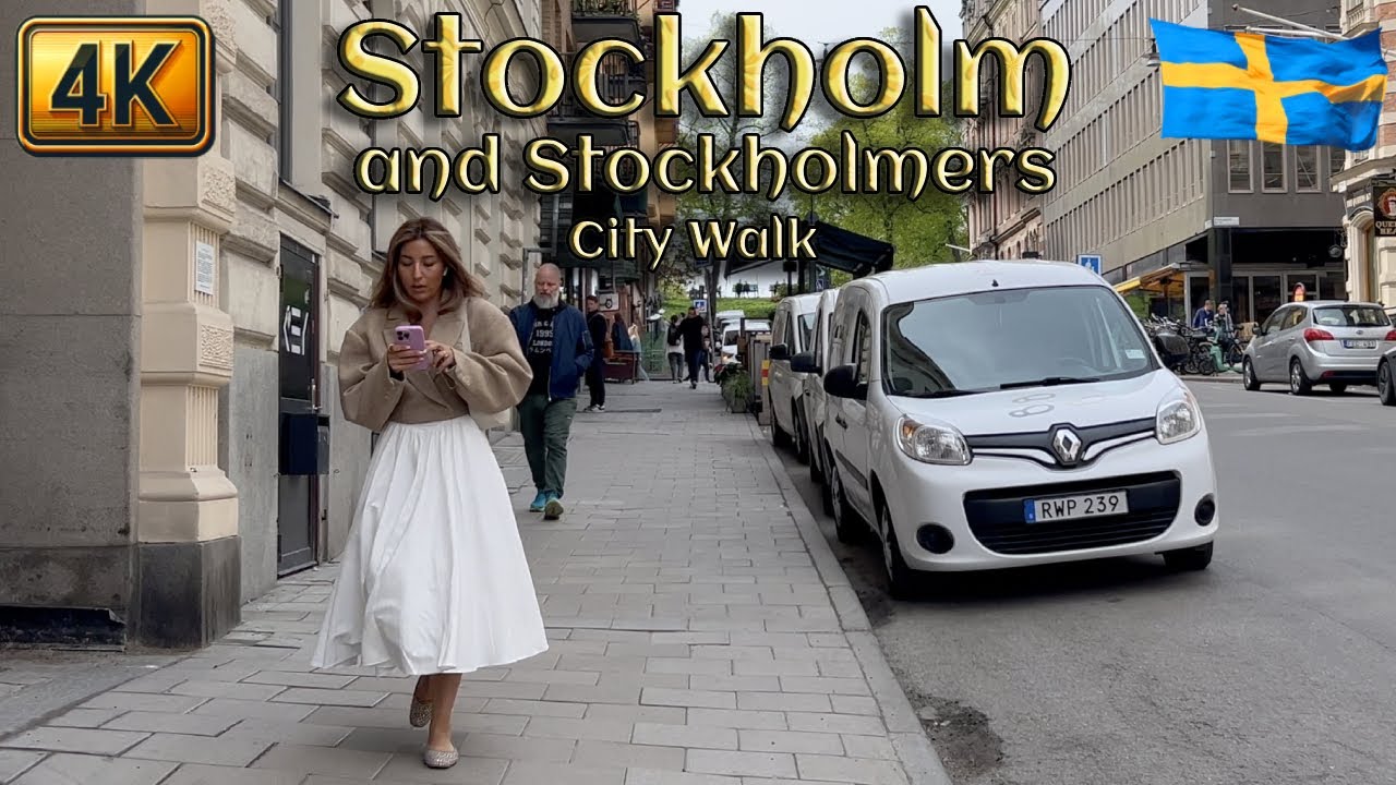Sweden: Walking Through Stockholm | Everyday Life in 4K