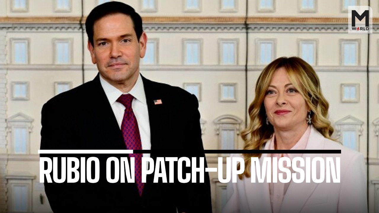 Marco Rubio Meets Italian PM Giorgia Meloni in Rome During Official Italy Visit | M World
