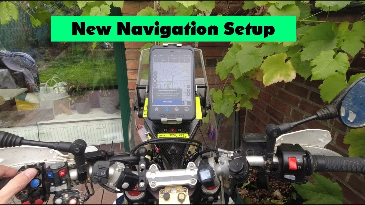 Husqvarna 701: Navigation (Tablets and Holders)