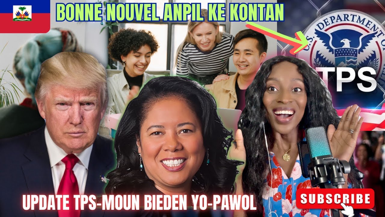 4 Jan/Bonne Nouvel😳Anpil ke Kontan✈️Yon Judge Bieden  Bloker Trump poul pa koupe TPS+Gwo changeman✈️