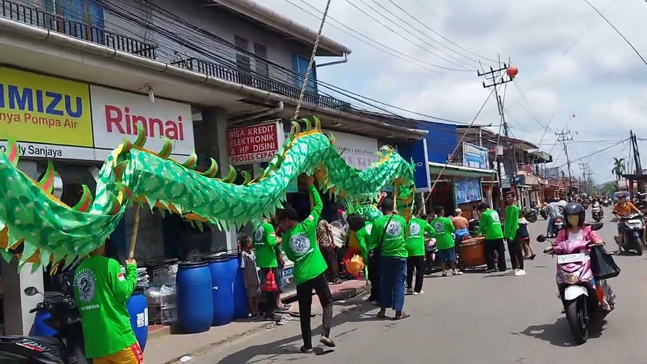Naga Tim Percintaan Seni dan Budaya di Jalan Nurul Huda Kubu Raya 16-2-2026
