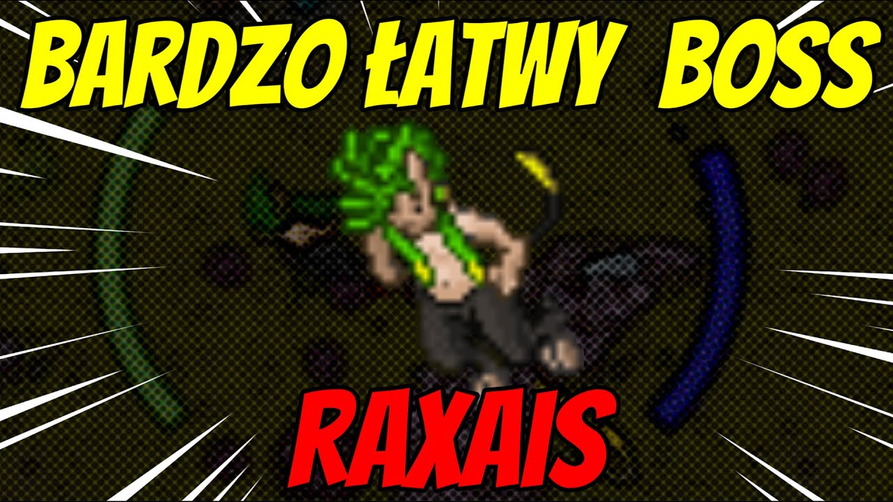 TIBIA | SZYBKIE BOSSTIARY POINTS SOLO | RAXIAS