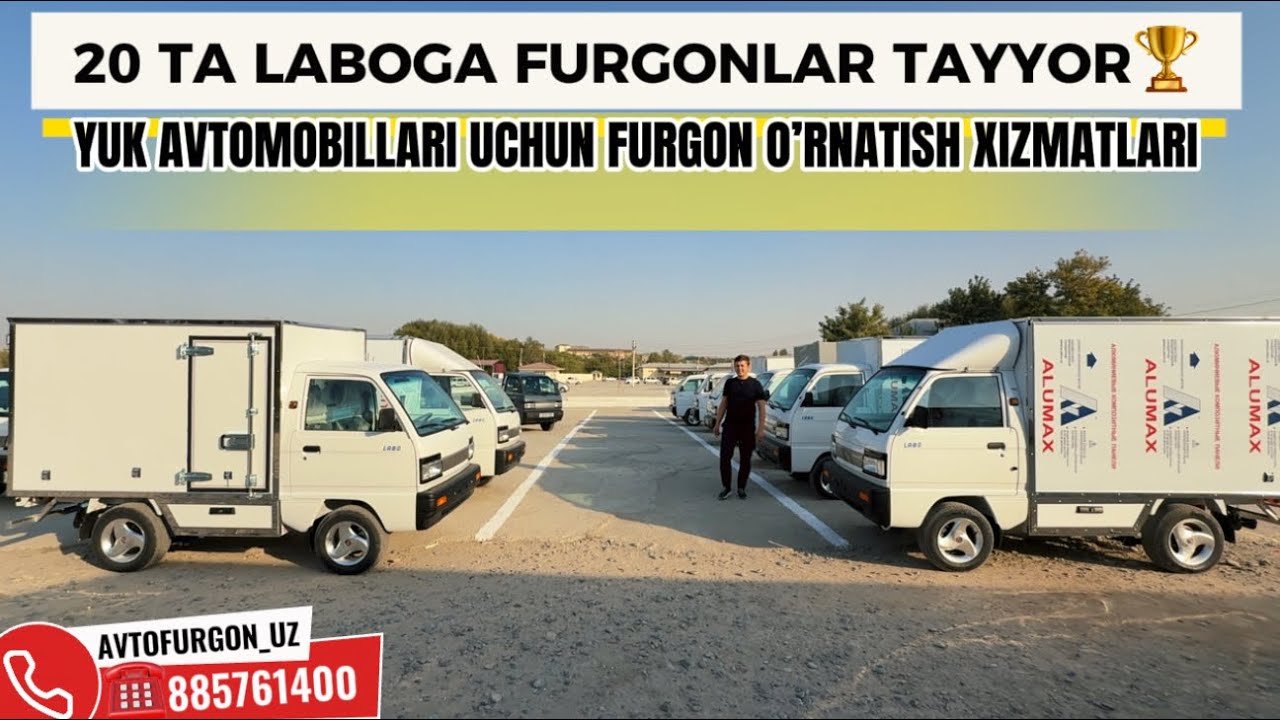 Labolarga furgon o’rnatish xizmatlari/ LABO tent narxlari/ Labolarga tunika qoplash 
