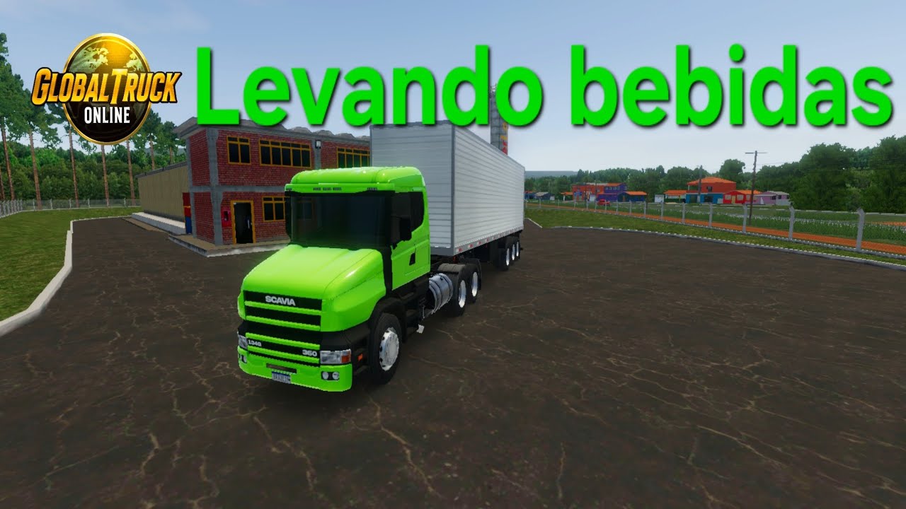 Levando bebidas para nova Macaé (global truck online)