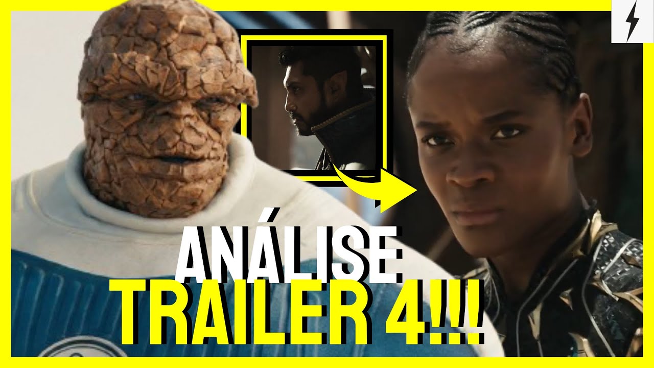 ELES CAÍRAM EM WAKANDA!!! UNIÃO ENTRE REINOS!!! ANÁLISE TRAILER 4 DE 'VINGADORES: DOUTOR DESTINO'!!!