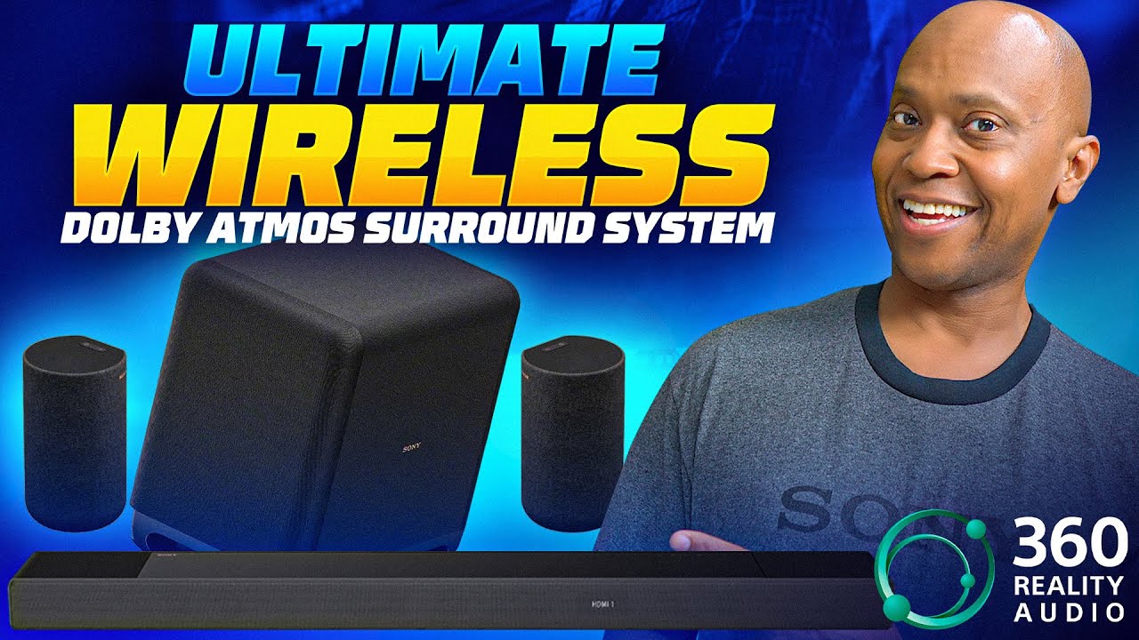 Sony HT-A7000 Ultimate Wireless Dolby Atmos Surround System With 360 Reality Audio