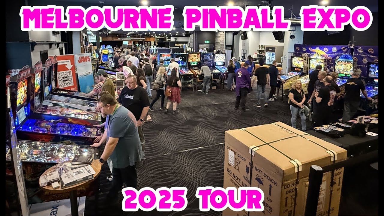 Melbourne Pinball Expo 2025 Tour