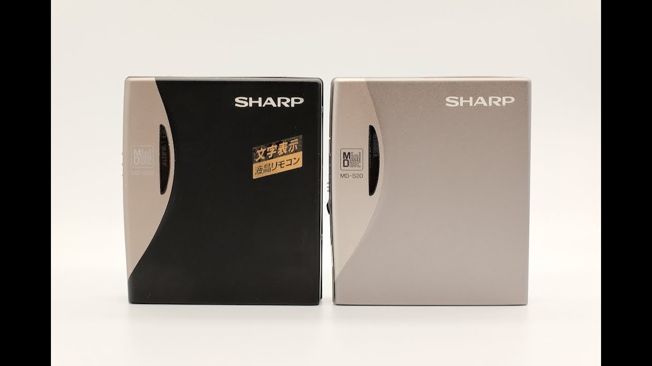 超獨特卡榫式電池設計MD--Sharp MD-S20