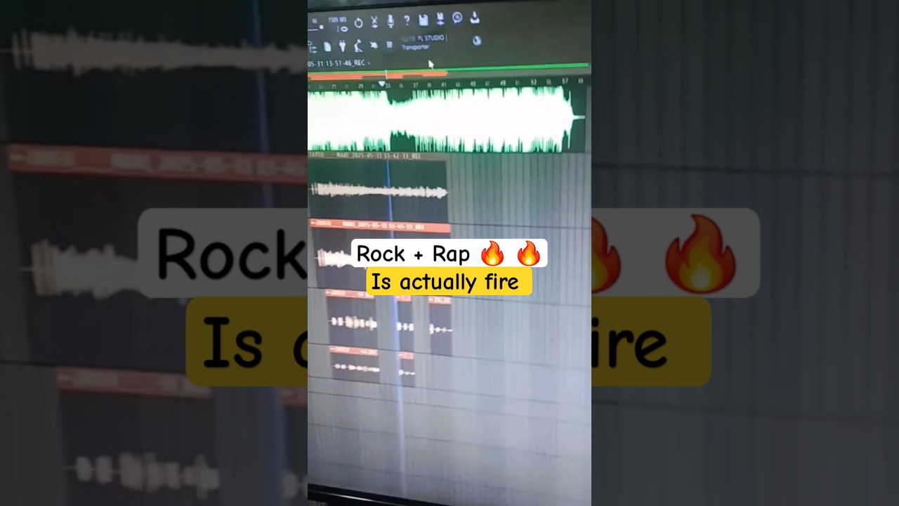 This is how Rock and Rap actually go well together! Shout out to the producer 🔥🎸🤙🏿 #rockmusic #rap