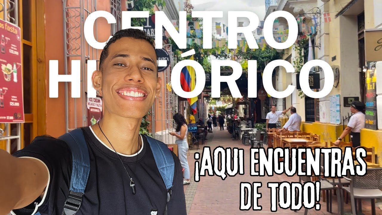 Así es el CENTRO HISTÓRICO de SANTA MARTA, COLOMBIA (Lugares y Comida)