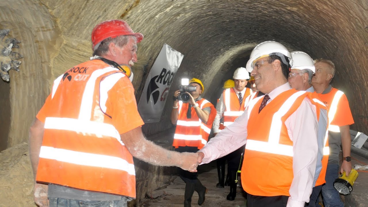 Enemalta plc completes excavation of Marsa-Qormi tunnel