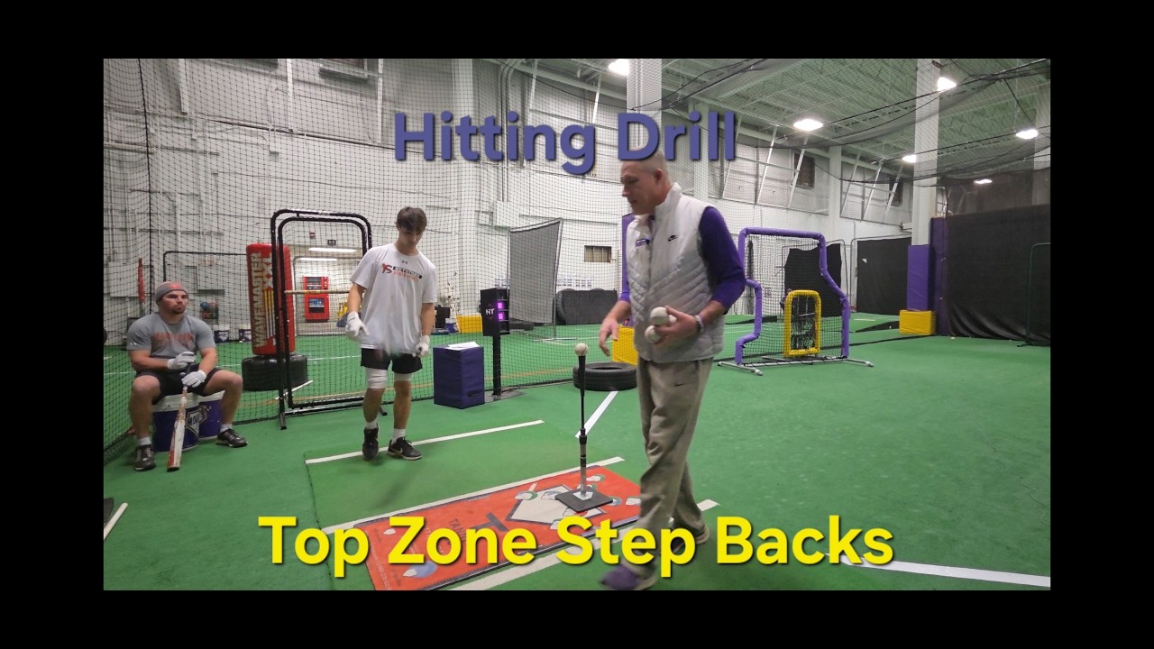 Hitting Drill - Top Zone Step Backs