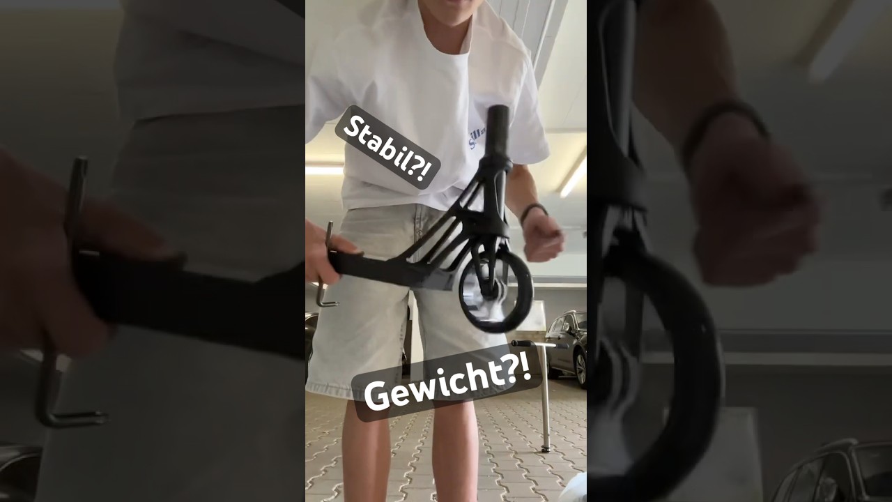 Mein Scooter war kaputt, also baute ich den LEICHTESTEN!😳😂(also fast) 