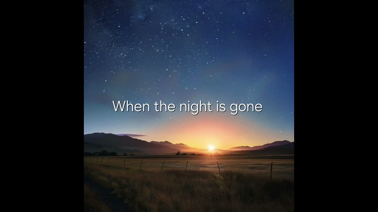 When the night is gone, is the name of this song hope yah like it 