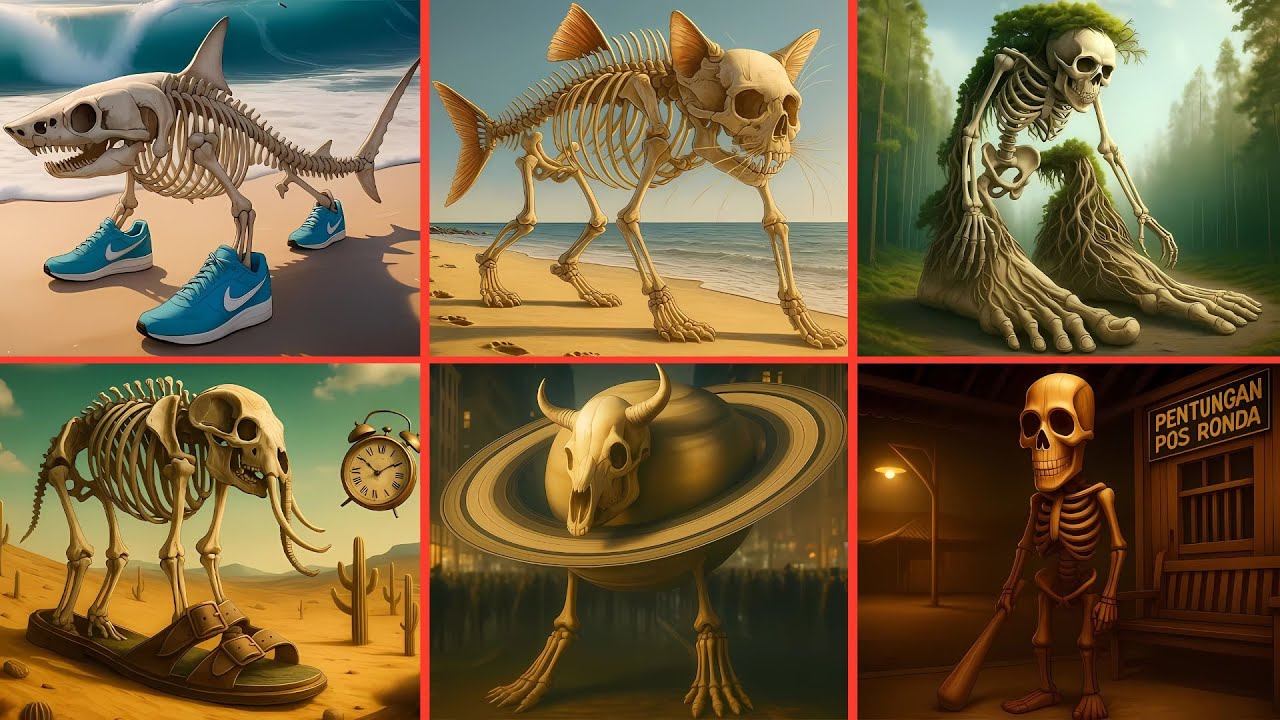 Adivina El MEME De ANIMALES ITALIANOS🤣Versión monstruo ZOMBI❤️Brainrot Memes😀Tung Tung Sahur🦎