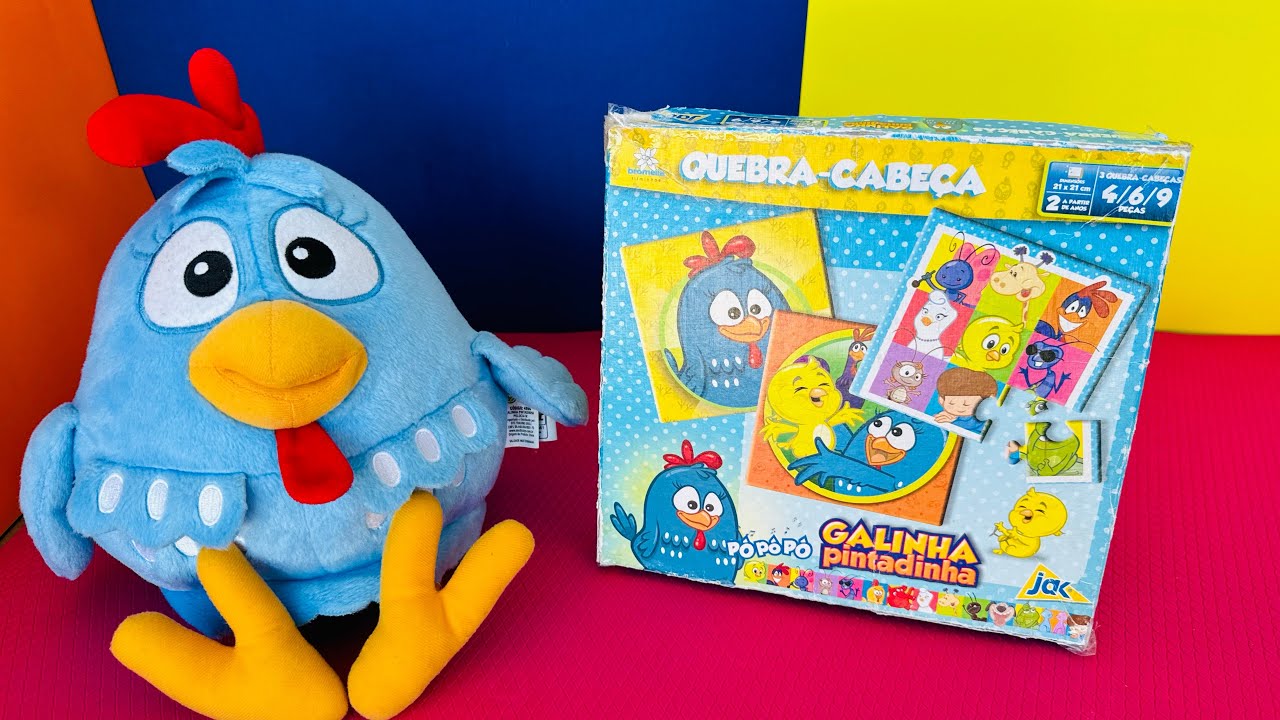 Quebra-cabeça da Galinha Pintadinha