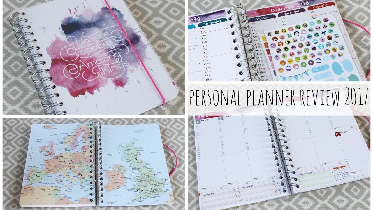 Personal Planner Unboxing/Review 2017