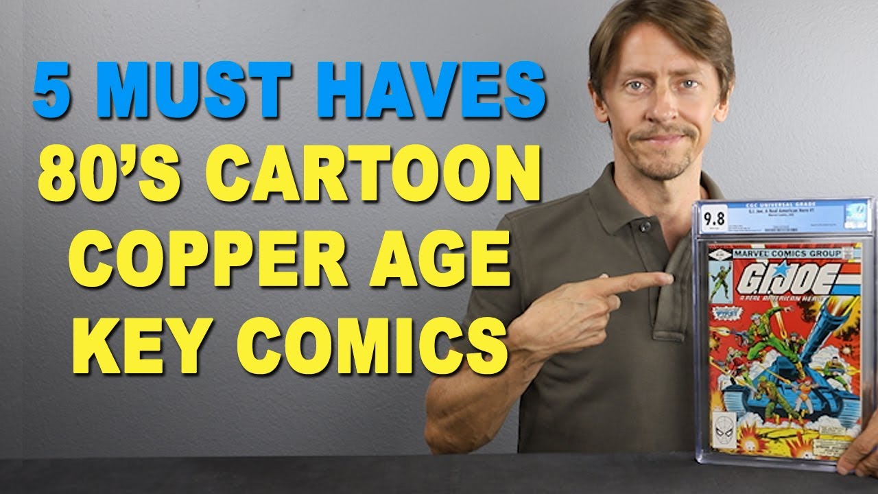 MUST HAVES: CGC Graded Copper Age Key Comics - 1980's Cartoon and Toy Comics