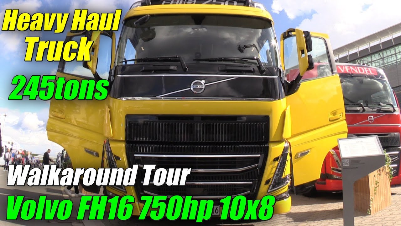 245tons 750hp - 2023 Volvo FH16 Heavy Hauler !!!