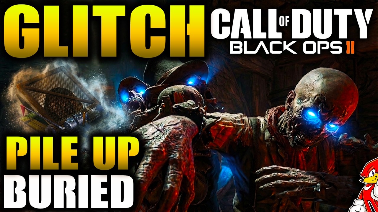 ZOMBIES GLITCH Out of the Map Pile Up in BURIED (BO2 2026)