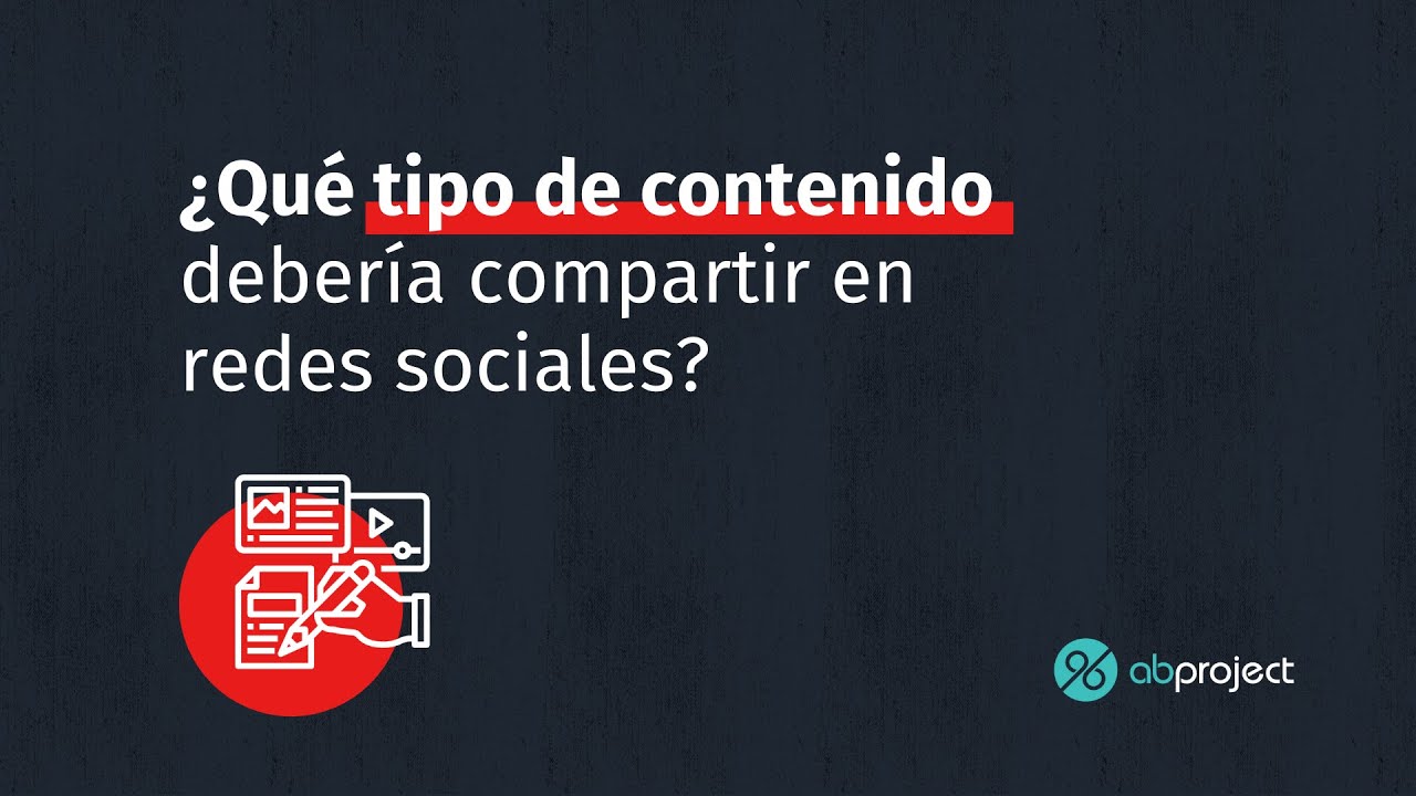 &iquest;Qu&eacute; tipo de contenido deber&iacute;a compartir en redes sociales?