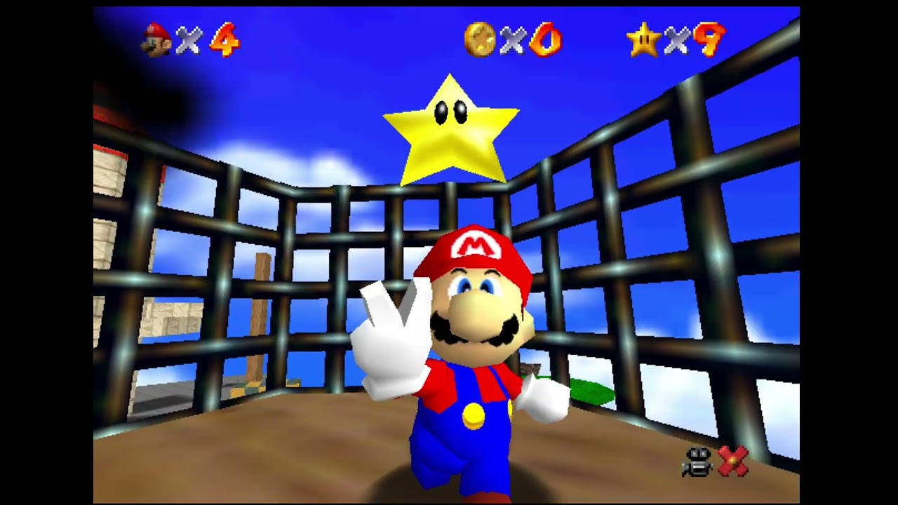 sm64 but mario cheats