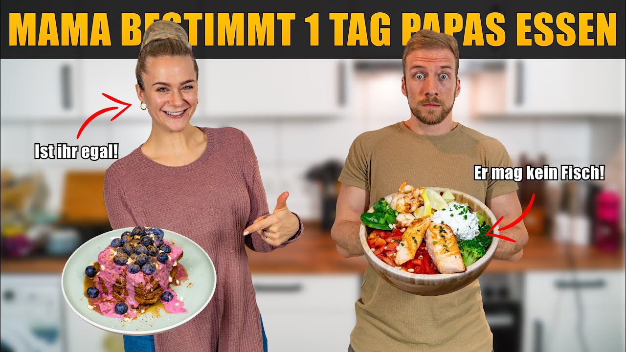 Meine Verlobte bestimmt 1 Tag mein essen (und ich mag kein Fisch! 🐟)