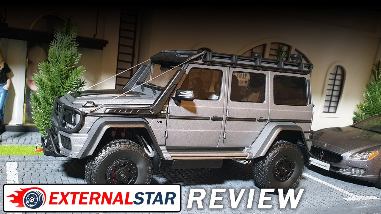 Review: 1:18 Almost Real MB Brabus550 Adventure G500 4X4²