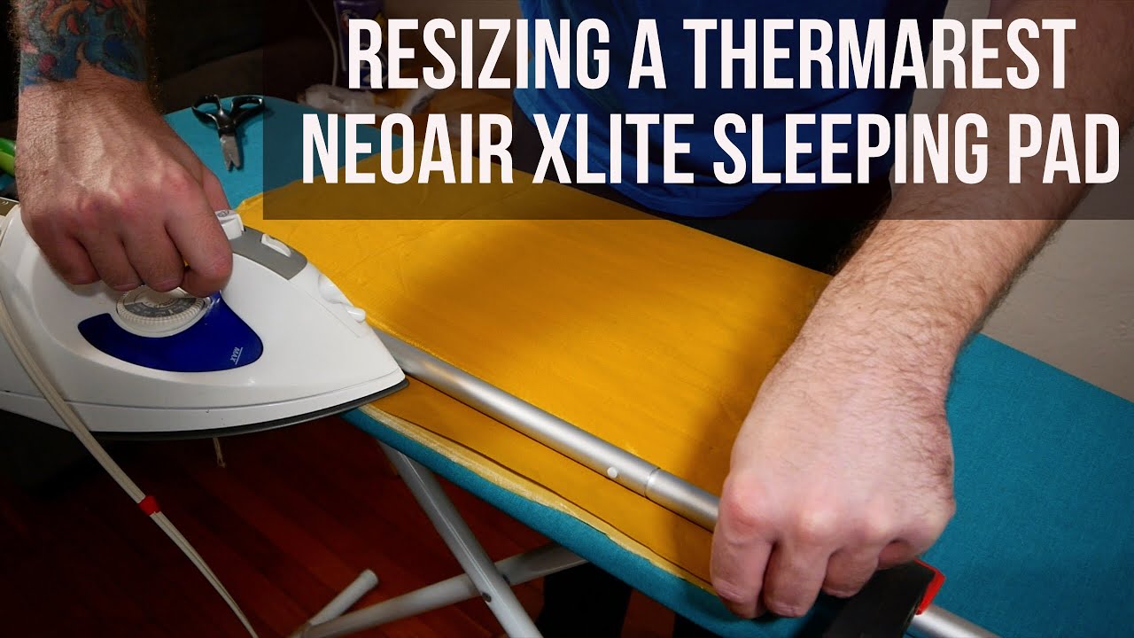 Изменение размера спального коврика Thermarest NeoAir Xlite