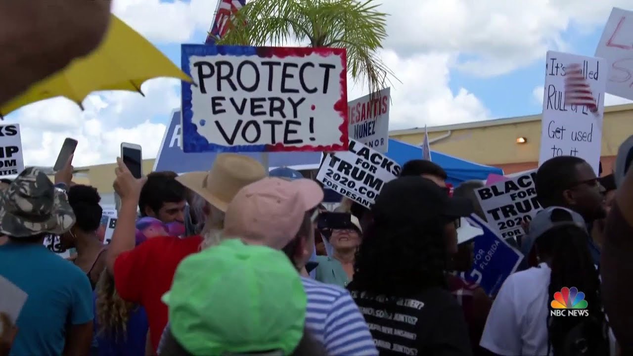 Florida Orders First Statewide Recount In History After Razor-Thin Margins | NBC Nightly News