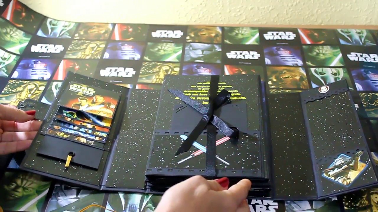 Álbum STAR WARS Scrapbooking