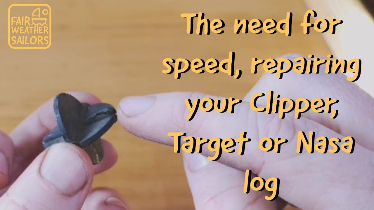 Clipper, Target or Nasa Log wheel replaced - Fair Weather Sailors