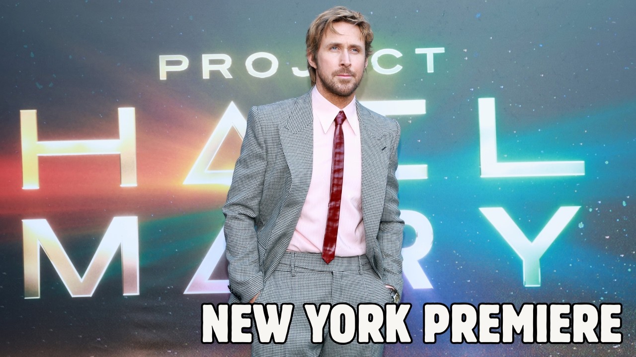 Project Hail Mary - New York Premiere | Ryan Gosling, Sandra H&uuml;ller, Milana Vayntrub At The Premiere