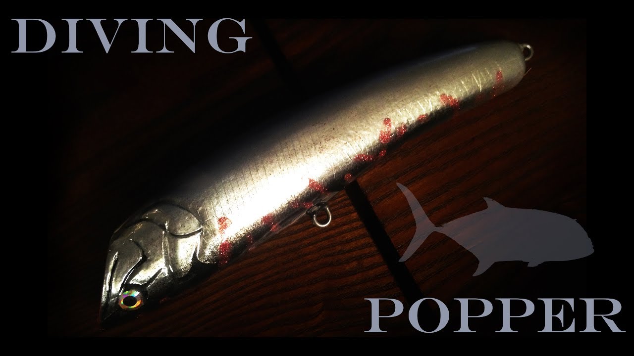 Making A Diving Popper For GT, Tuna & Dogtooth